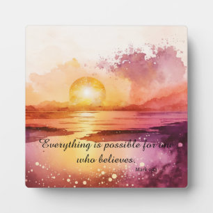 Placa Expositora El diseño de la serie acuática 3