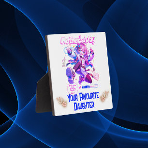 Placa Expositora El divertido y feliz día de la madre  