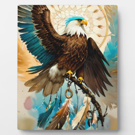 Placa Expositora El Dreamcatcher del Águila | Tabletop Plaque