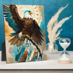 Placa Expositora El Dreamcatcher del Águila   Tabletop Plaque