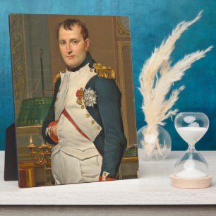 Placa Expositora El emperador Napoleón en su estudio en las Tullerí