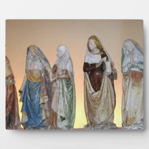 Placa Expositora El Entombment, 1490 (piedra pintada) (detalle) 3