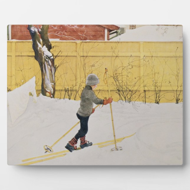 Placa Expositora El esquiador, c.1909 (Frente)