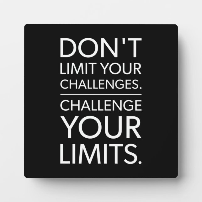 Placa Expositora El éxito y el ritmo de gimnasio (Frente)