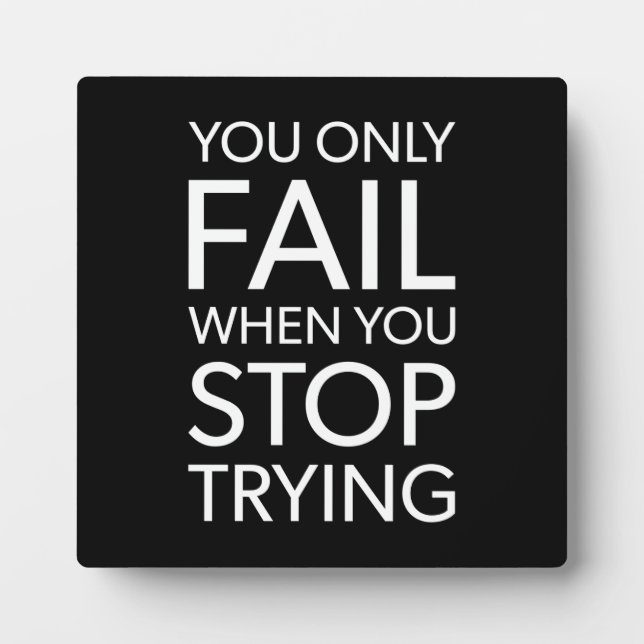 Placa Expositora El éxito y el ritmo de gimnasio (Frente)