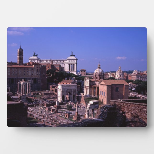 Placa Expositora El Foro de Roma (Frente)
