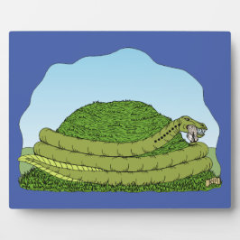 Placa Expositora El gusano de Lambton