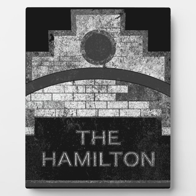 Placa Expositora el hamilton (Frente)