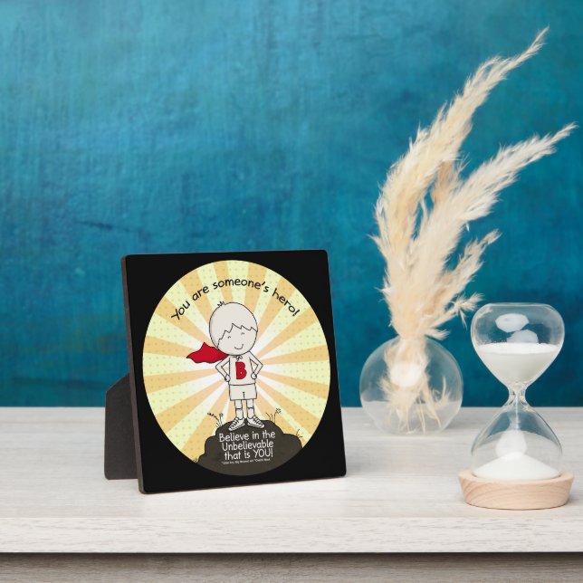 Placa Expositora El héroe de alguien (in situ)