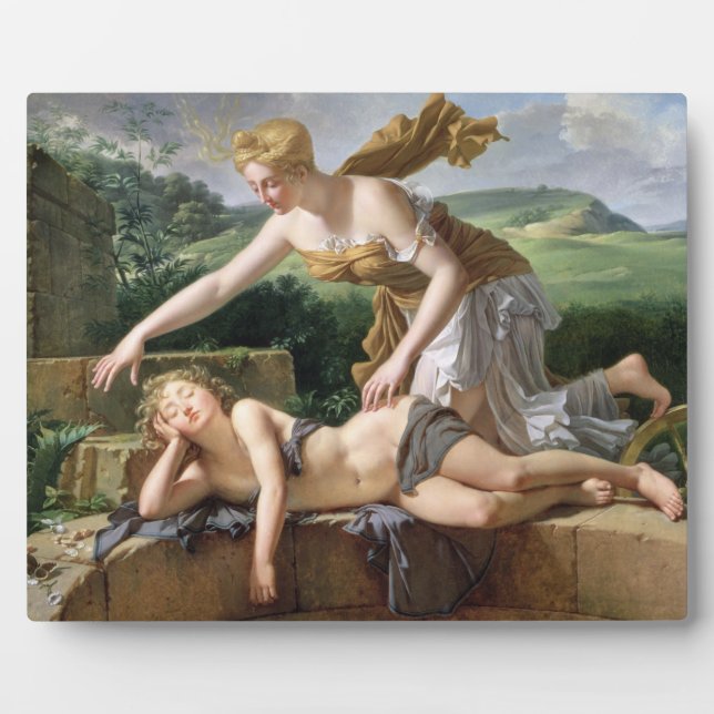 Placa Expositora El hijo de la fortuna, 1801 (aceite sobre lienzo) (Frente)