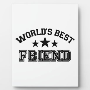 Placa Expositora El mejor amigo del mundo