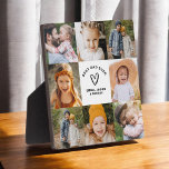Placa Expositora El mejor Collage de fotos del Día del Padre<br><div class="desc">La Plaque de Collage de fotos del Día del Padre Mejor es un regalo significativo y personalizado, perfecto para mostrarle a papá lo mucho que le encanta. Esta placa muestra un collage de fotos de personalizados donde se pueden subir recuerdos de la familia atesorados, creando un toque conmovedor. El diseño...</div>