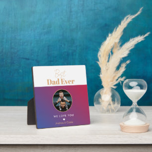 Placa Expositora El mejor padre de la historia