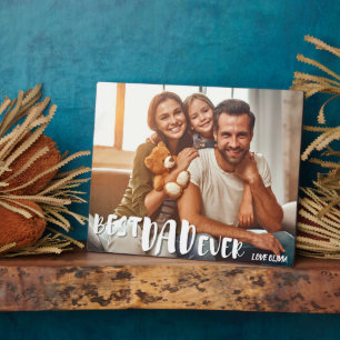 Placa Expositora El mejor padre moderno de todos los tiempos Collag