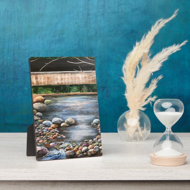 Placa Expositora El Panorama Artístico Original De La Mano (Lado)