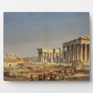 Placa Expositora El Partenón, 1863