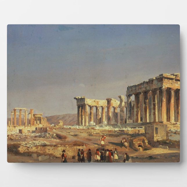 Placa Expositora El Partenón, 1863 (Frente)