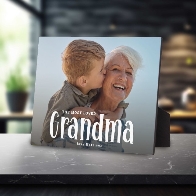 Placa Expositora El Regalo de Foto más Querido de la ABUELA  (Subido por el creador)