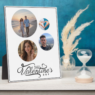 Placa Expositora El regalo de San Valentín de Collage de fotos redo