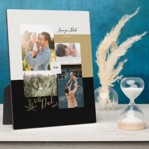 Placa Expositora El regalo del día del padre mejor Collage de fotos