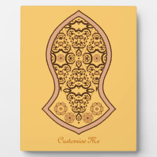 Placa Expositora El Sandal Del Profeta (Naranja)