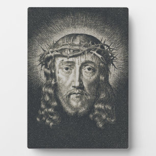 Placa Expositora El Santo Rostro coronado de espinas