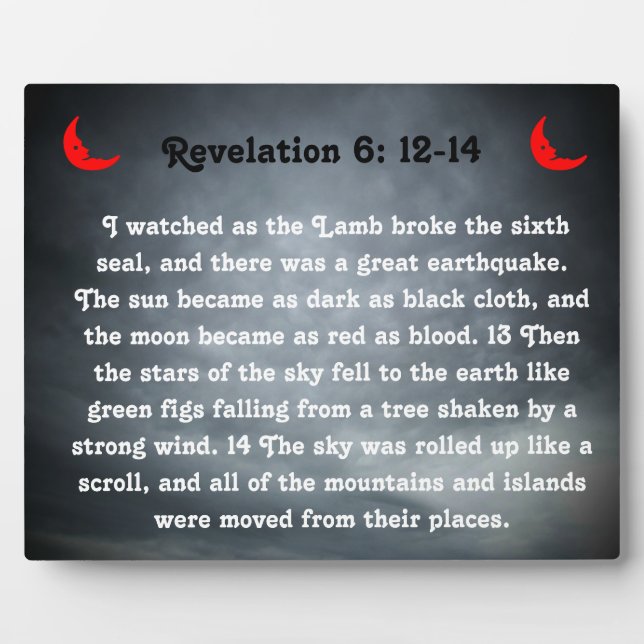 Placa Expositora El sexto sello (Frente)