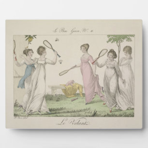 Placa Expositora El Shuttlecock, plato 11 de 'Le Bon Genre', 180