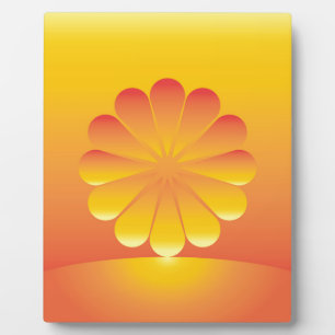 Placa Expositora el sol sale