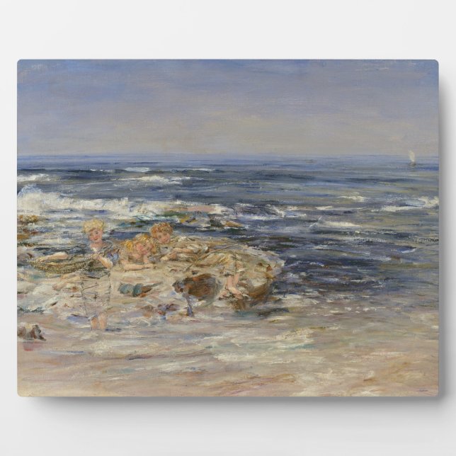 Placa Expositora El surf atlántico, 1899 (aceite sobre lienzo) (Frente)