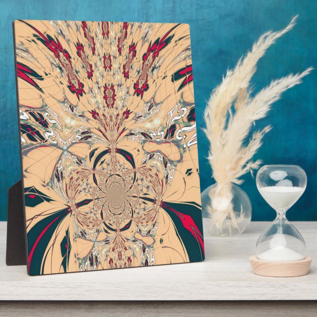 Placa Expositora El vibrante Kaleidoscope africano: Un delicioso vi (Lado)