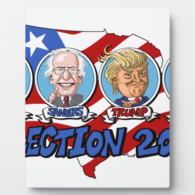 Placa Expositora Elecciones presidenciales de 2016 (Frente)