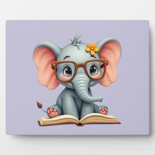 Placa Expositora Elefante Bebé Sabio