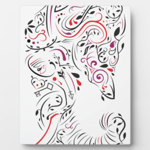 Placa Expositora elefante ornamental