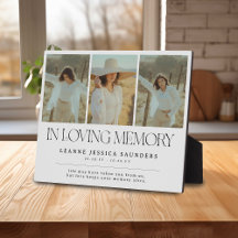 Elegante Colage de Fotos en Memoria