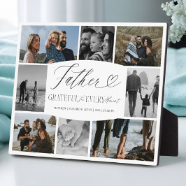 Placa Expositora Elegante Colograma de Fotos Personalizado para Pap