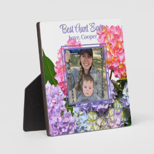 Placa Expositora Elegante hortensias florales amarillas de color az