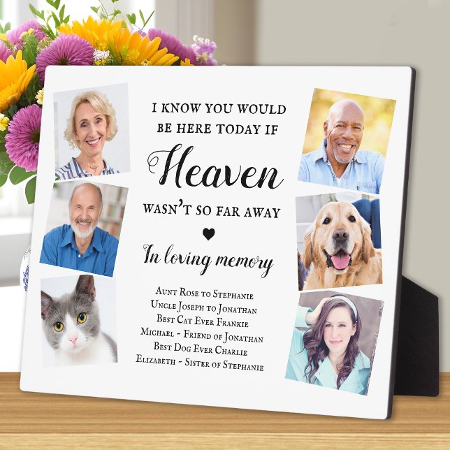 Placa Expositora Elegante Personalizado 6 Fotos Boda Heaven Memoria (Subido por el creador)