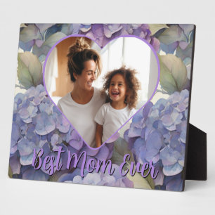 Placa Expositora Elegante polvoriento morado floral mejor plantilla