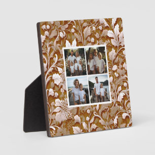 Placa Expositora Elegante terracota vintage boho floral