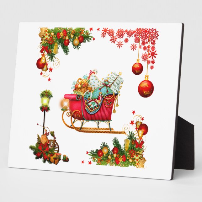 Placa Expositora Elementos navidades (Lado)