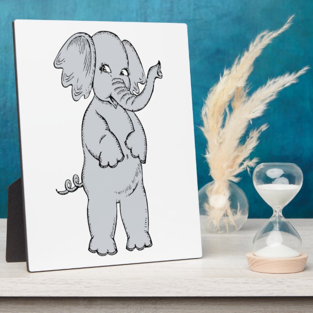 PLACA EXPOSITORA ELEPHANT CHICA (Lado)