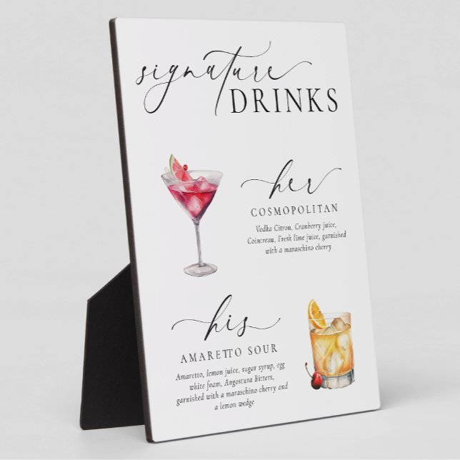 Placa Expositora Ellesmere Modern Minimal Signature Bebe Rótulo (Subido por el creador)