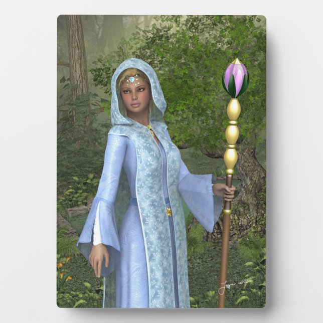 Placa Expositora Elven Maiden (Frente)