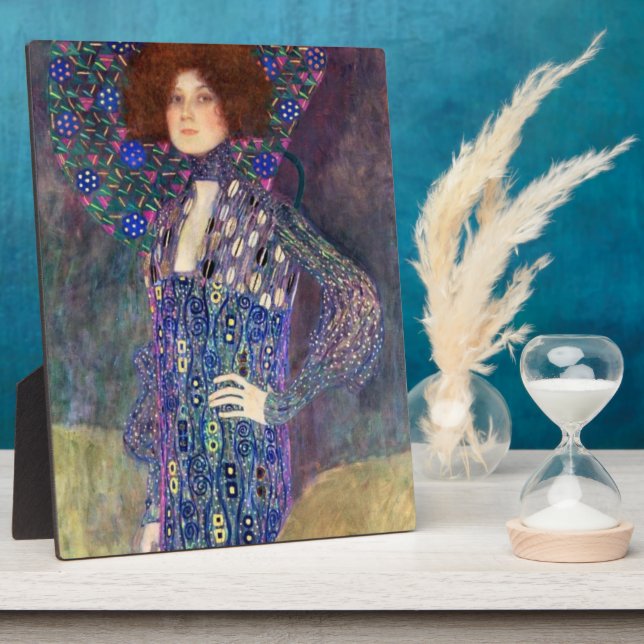 Placa Expositora Emilie Floege, 1902 (Lado)