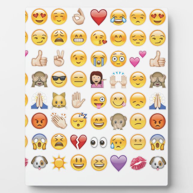 Placa Expositora emoji (Frente)