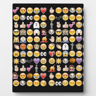 Placa Expositora emoji de halloween
