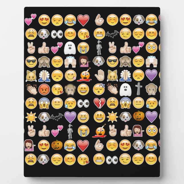 Placa Expositora emoji de halloween (Frente)