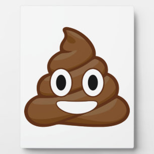 Placa Expositora emoji de poop