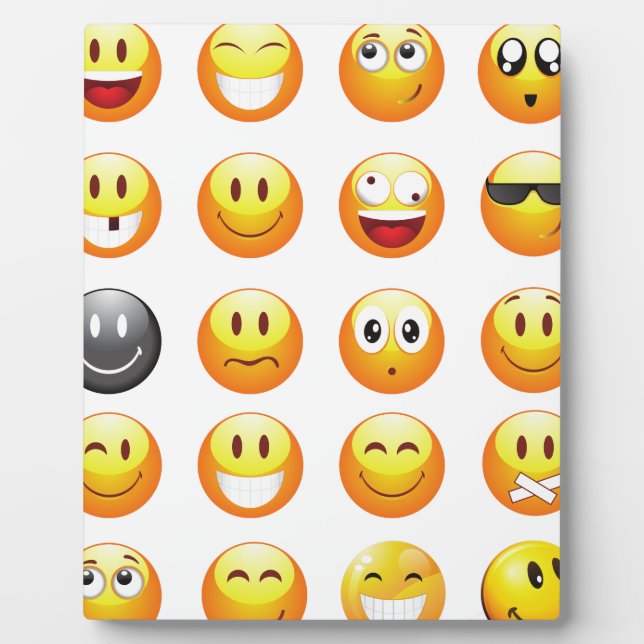 Placa Expositora emojis (Frente)